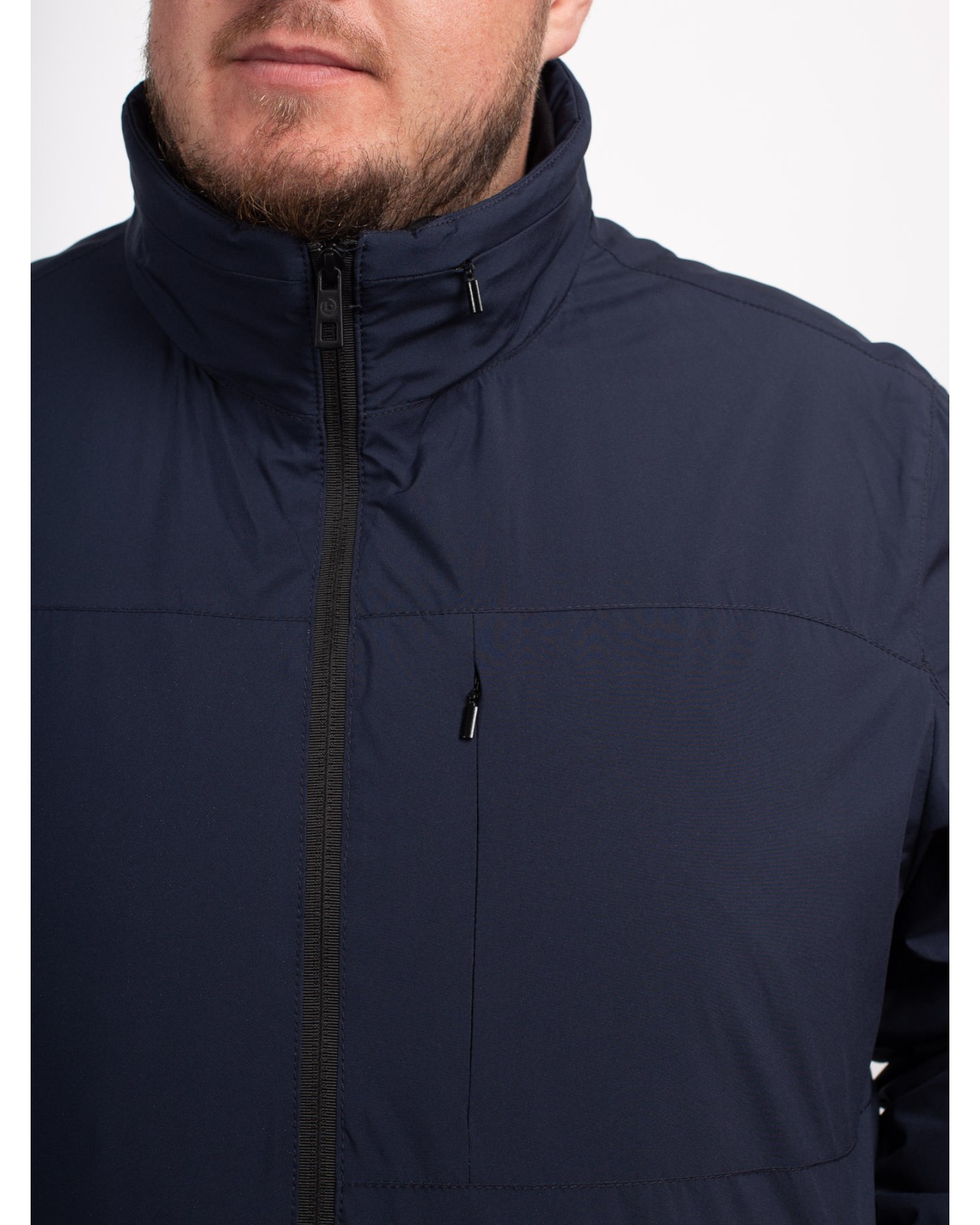 Blouson Airseries Bugatti grande taille bleu marine