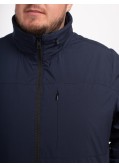 Blouson Airseries Bugatti grande taille bleu marine