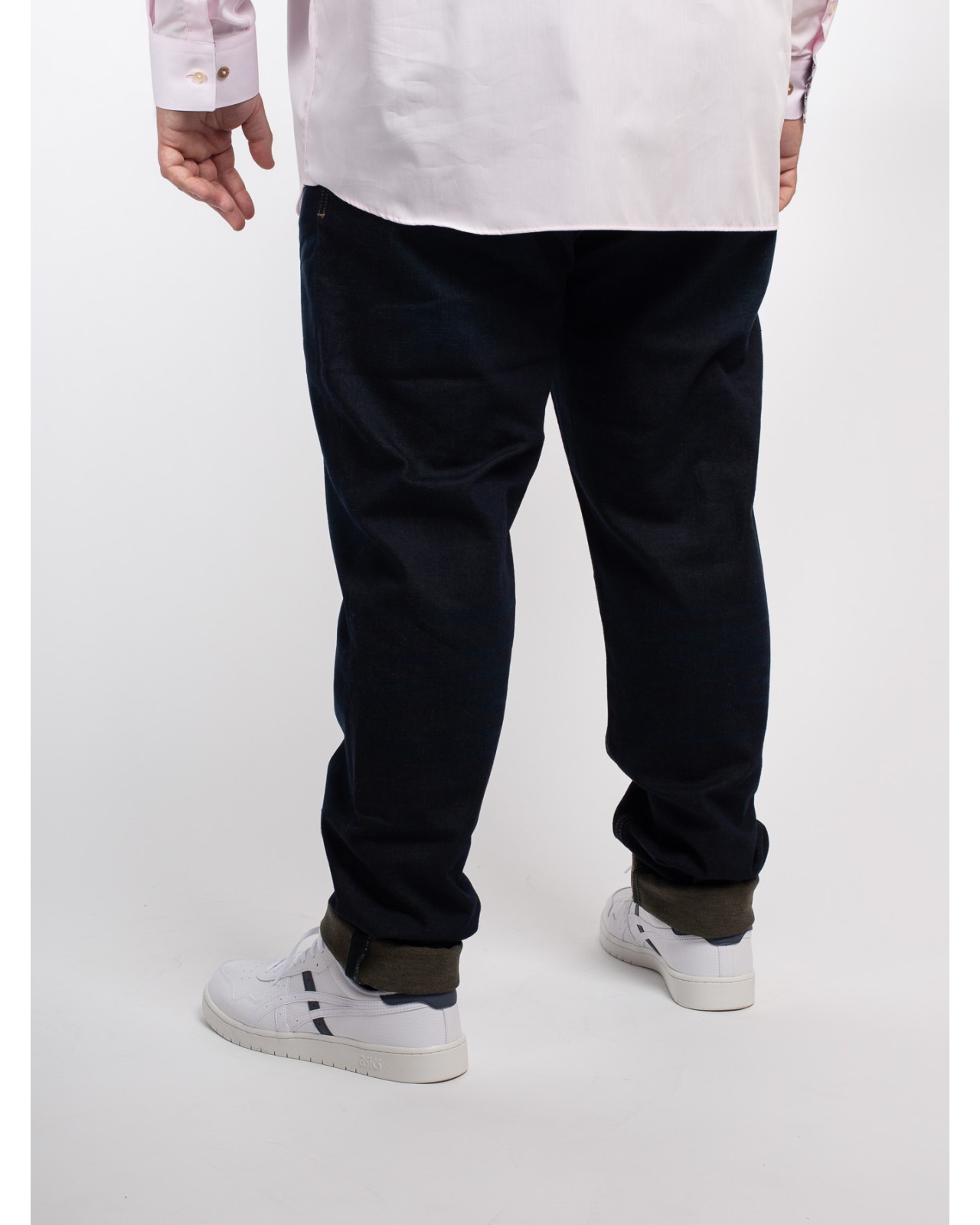 Jean Maneven grande taille bleu