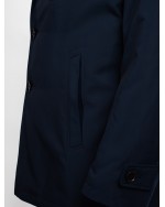 Manteau imperméable Trandy grande taille bleu marine