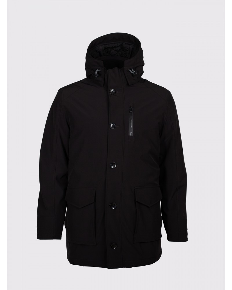 Parka Flexcity Bugatti grande taille noir