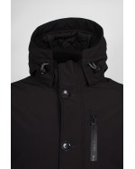 Parka Flexcity Bugatti grande taille noir