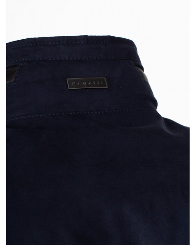 Parka microma Bugatti grande taille bleu marine