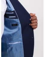 Veste de costume Marzotto Digel grande taille bleu marine