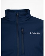 Blouson Softshell Ascender Columbia grande taille bleu marine