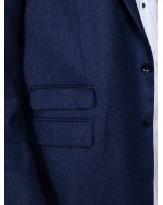 Veste twill Maneven grande taille bleu marine