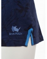 Polo piqué San Roch pour homme grand bleu marine