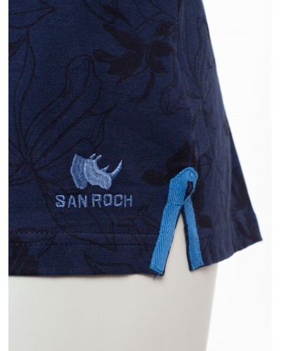 Polo piqué San Roch pour homme grand bleu marine