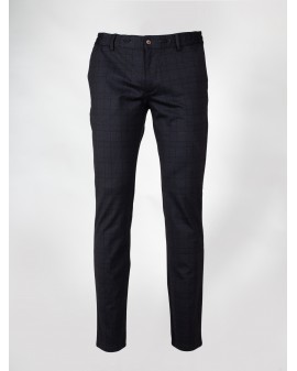 Pantalon imprimé taille élastique bleu marine pour Homme Grand