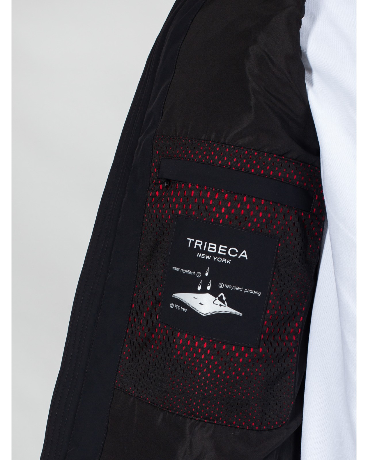 Blouson bimatière armuré S4 pour homme grand noir