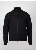 Blouson bimatière armuré S4 pour homme grand noir
