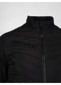 Blouson bimatière armuré S4 pour homme grand noir
