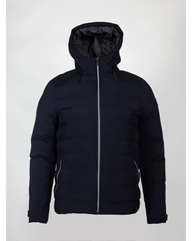 Blouson court matelassé S4 pour homme grand bleu marine