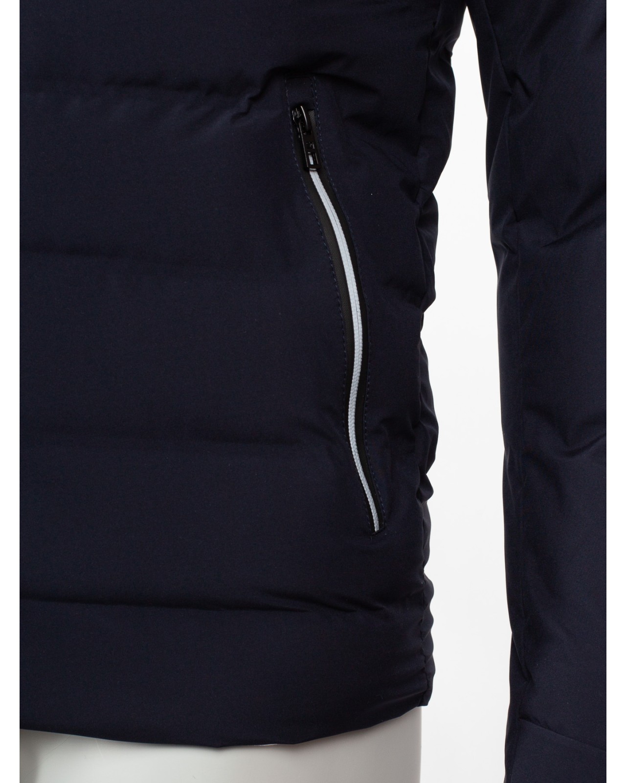 Blouson court matelassé S4 pour homme grand bleu marine