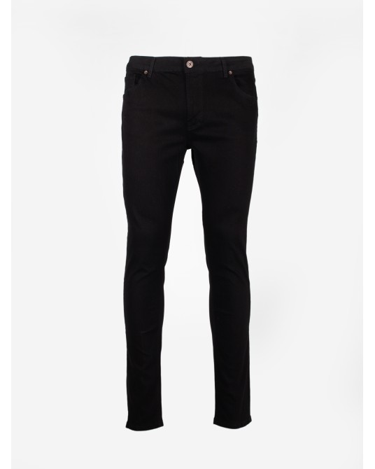 Jean Maneven ultra slim grande taille noir