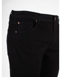 Jean Maneven ultra slim grande taille noir