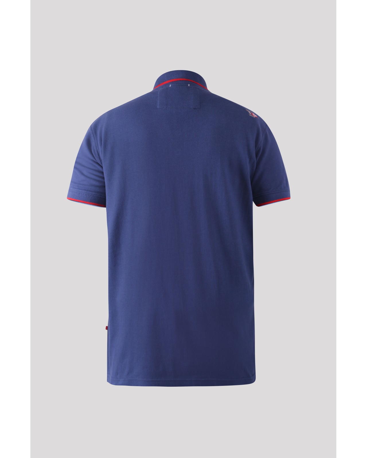 Polo piqué Duke grande taille bleu marine