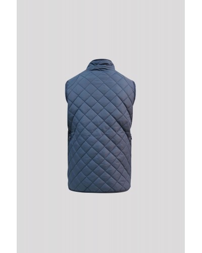 Veste sans manches matelassée Duke grande taille bleu marine