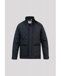 Veste matelassée Duke grande taille noir