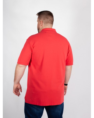 Polo piqué Ralph Lauren grande taille rouge