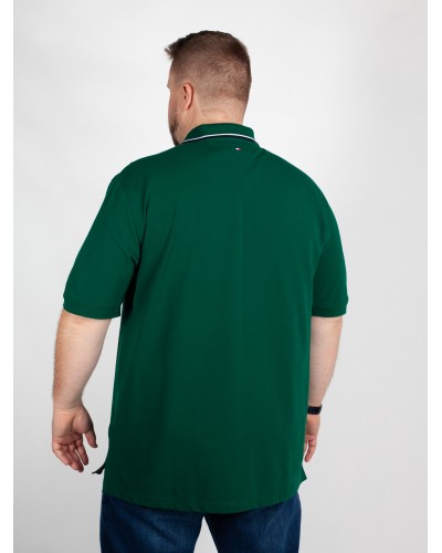 Polo piqué Tommy Hilfiger grande taille vert