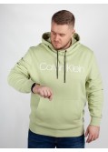 Sweat à capuche Calvin Klein grande taille vert amande