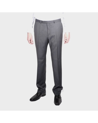 Pantalon Préférence gris bleuté homme grand