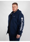 Haut de survêtement Columbia grande taille bleu