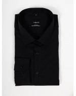 Chemise cintrée Venti manches extra-longues 72 cm en coton noire