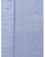 Chemise cintrée MN03 manches extra-longues 72 cm en coton bleue