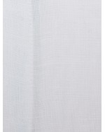 Chemise cintrée en lin 1214 manches extra-longues 72 cm blanche