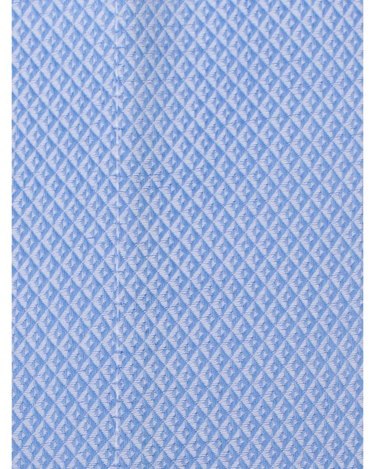 Chemise dobby Maneven manches extra-longues 72 cm bleu clair