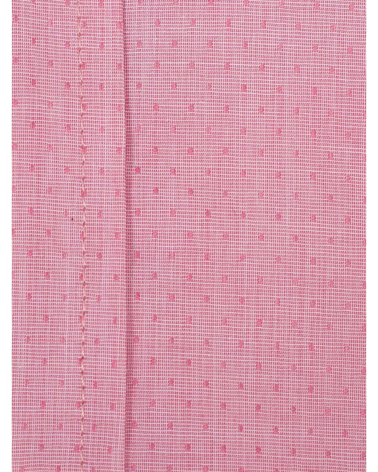 Chemise fantaisie Hackett grande taille en coton rose