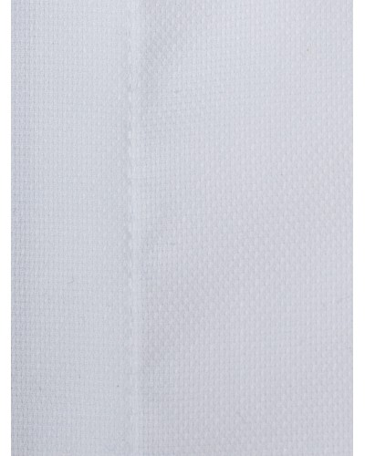 Chemise piqué Maneven grande taille avec opposition blanche