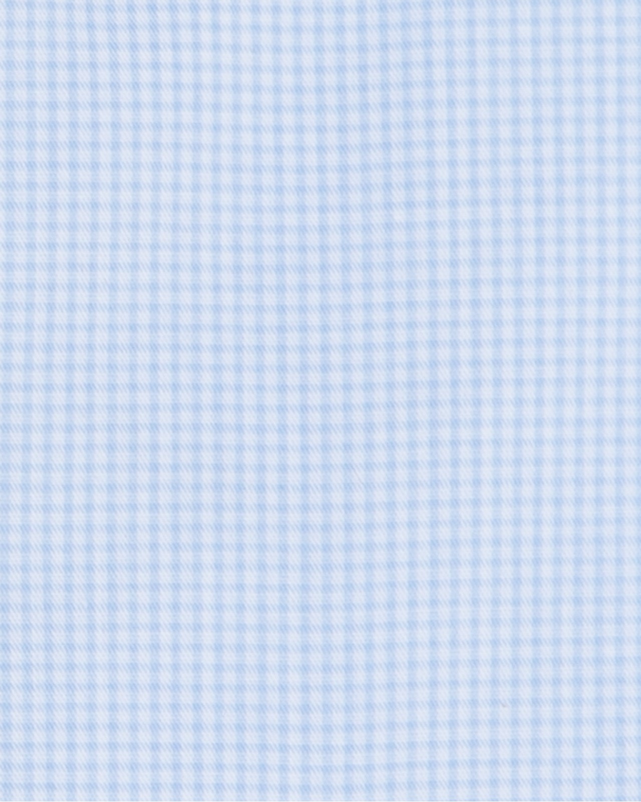 Chemisette grande taille micro vichy bleu ciel