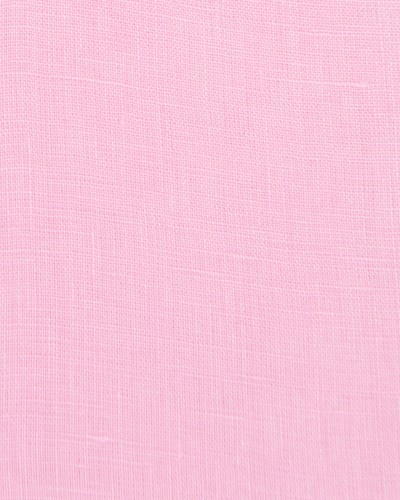Chemise en lin grande taille rose