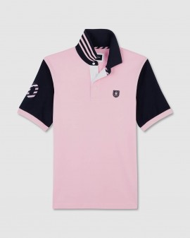 Polo grande taille rose