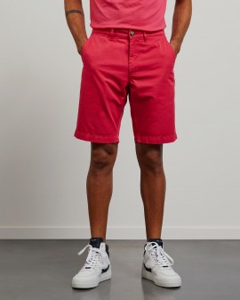 Short chino grande taille rose framboise