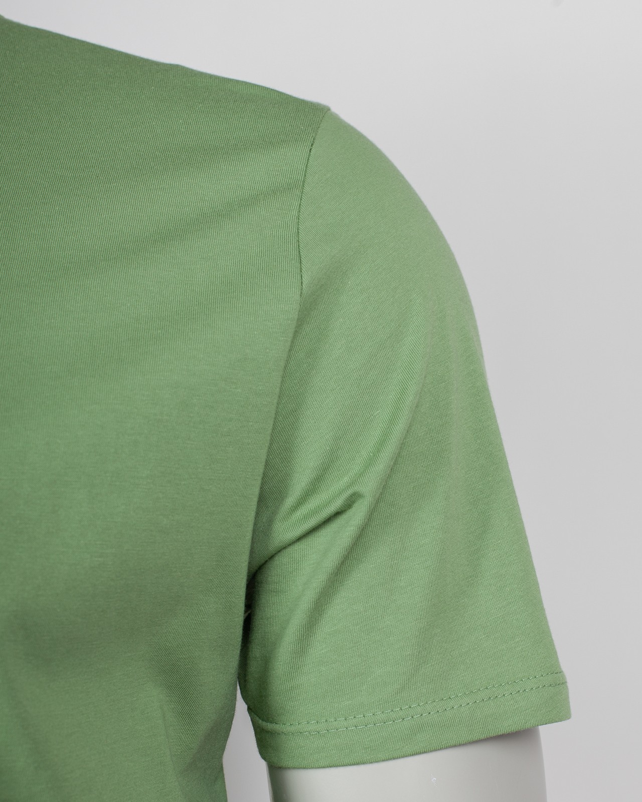 Tee-shirt pour homme grand imprimé vert amande