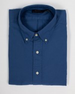 Chemise oxford grande taille bleu