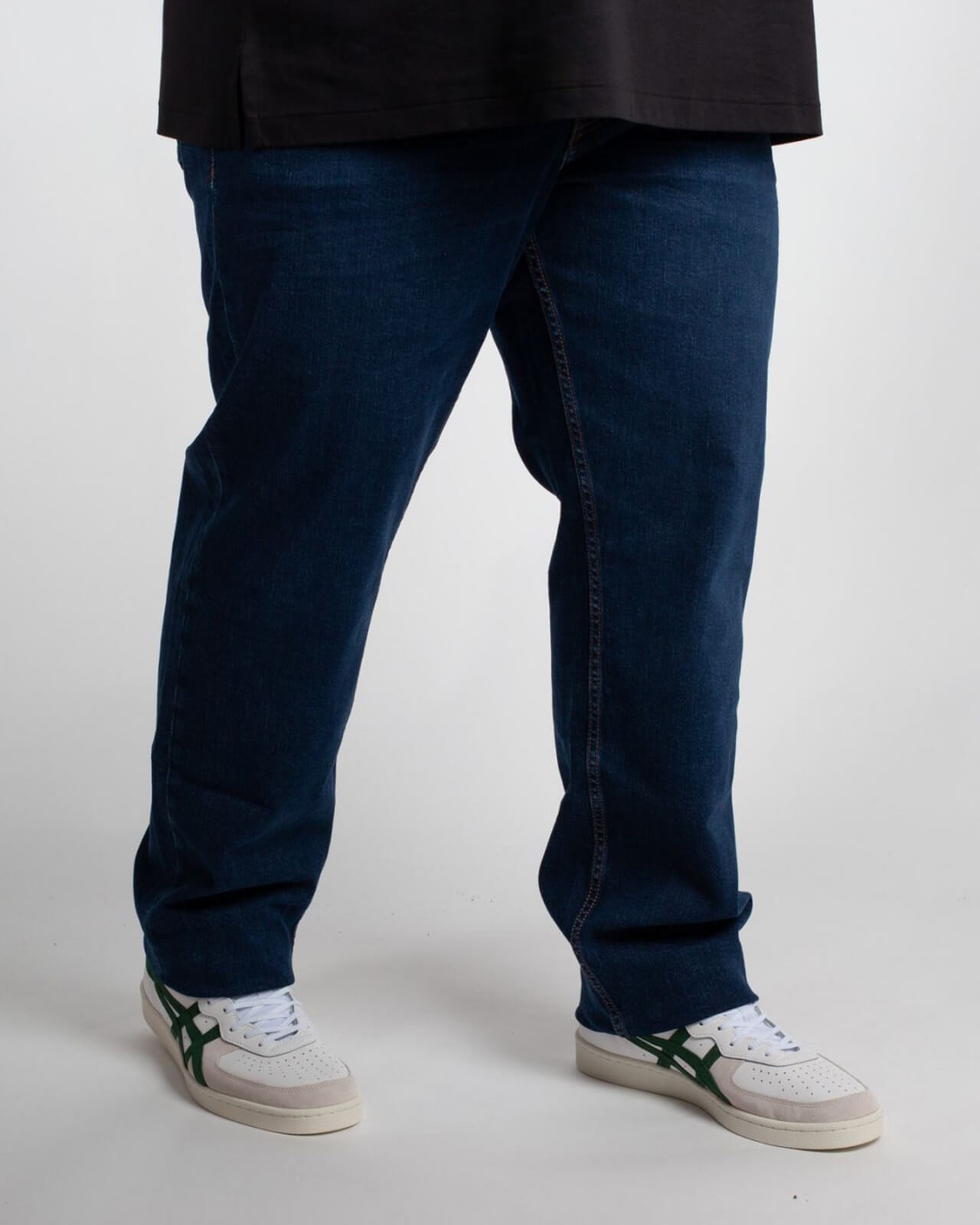 Jeans B4 grande taille bleu foncé