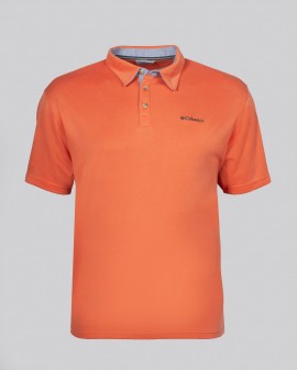 Polo Nelson grande taille orange