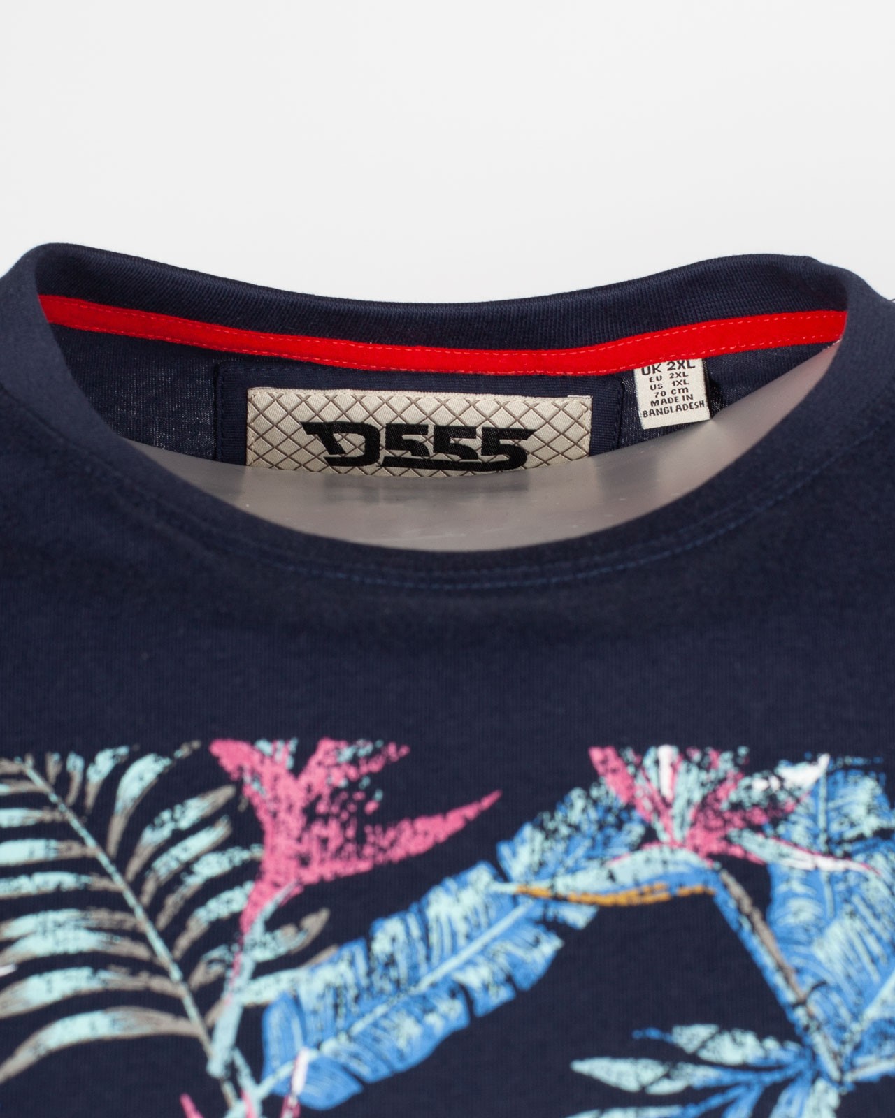 Tee-shirt Florida grande taille bleu marine