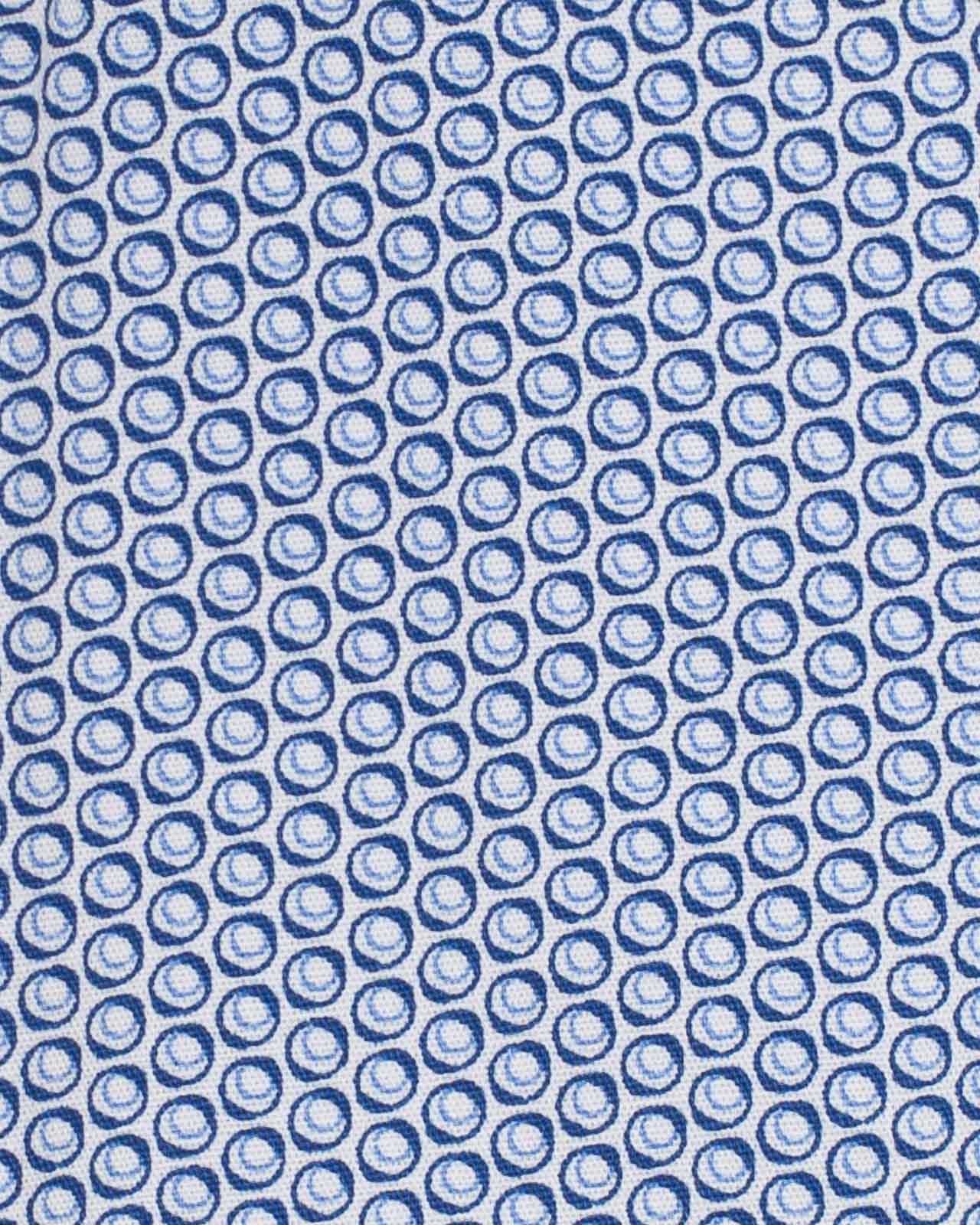 Chemisette fantaisie grande taille bleu EC