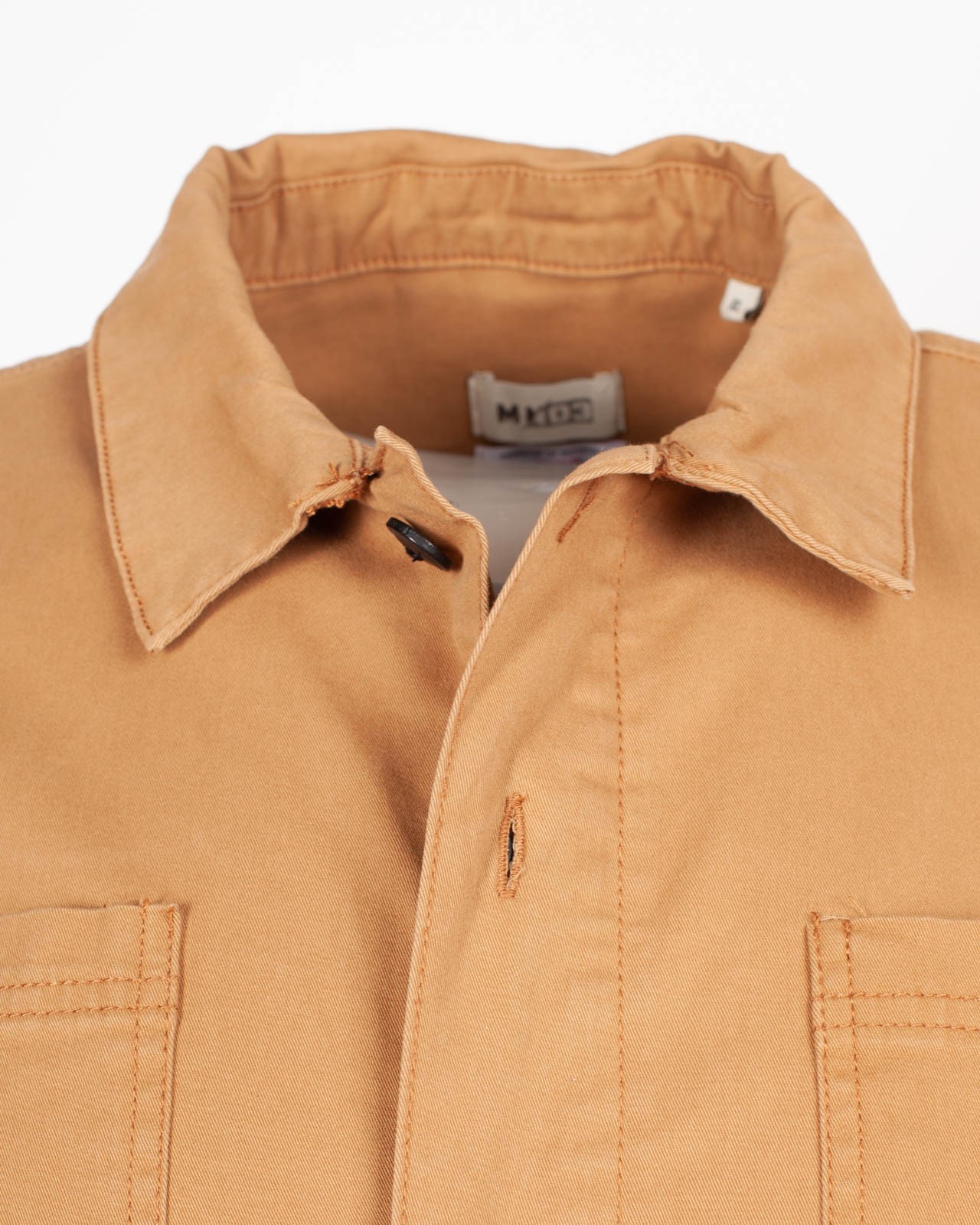 Surchemise gabardine pour homme grand camel