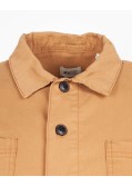 Surchemise gabardine grande taille camel