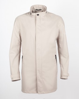 Imperméable grande taille beige