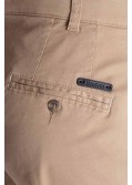 Pantalon chino structure grande taille beige