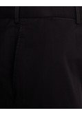 Pantalon chino Genua grande taille noir