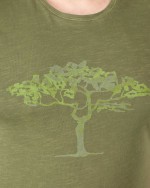 Tee-shirt pour homme grand vert